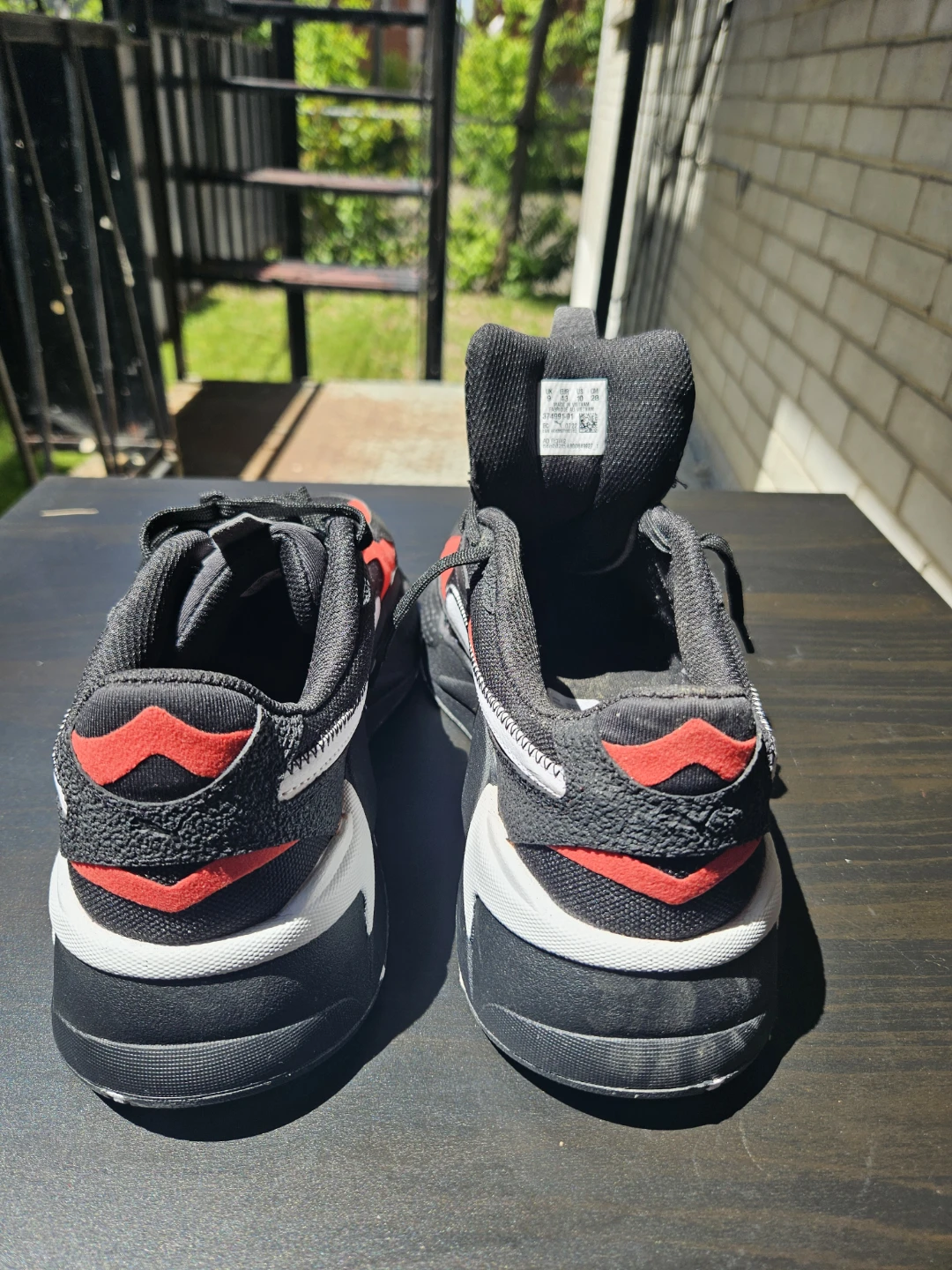 Puma RS-X Noir et Rouge Taille 10 (US), taille 43 (Europe) - photo 5