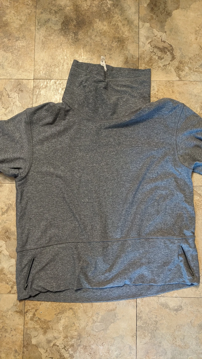 Lululemon Grey Sweater Hoodie Size 8