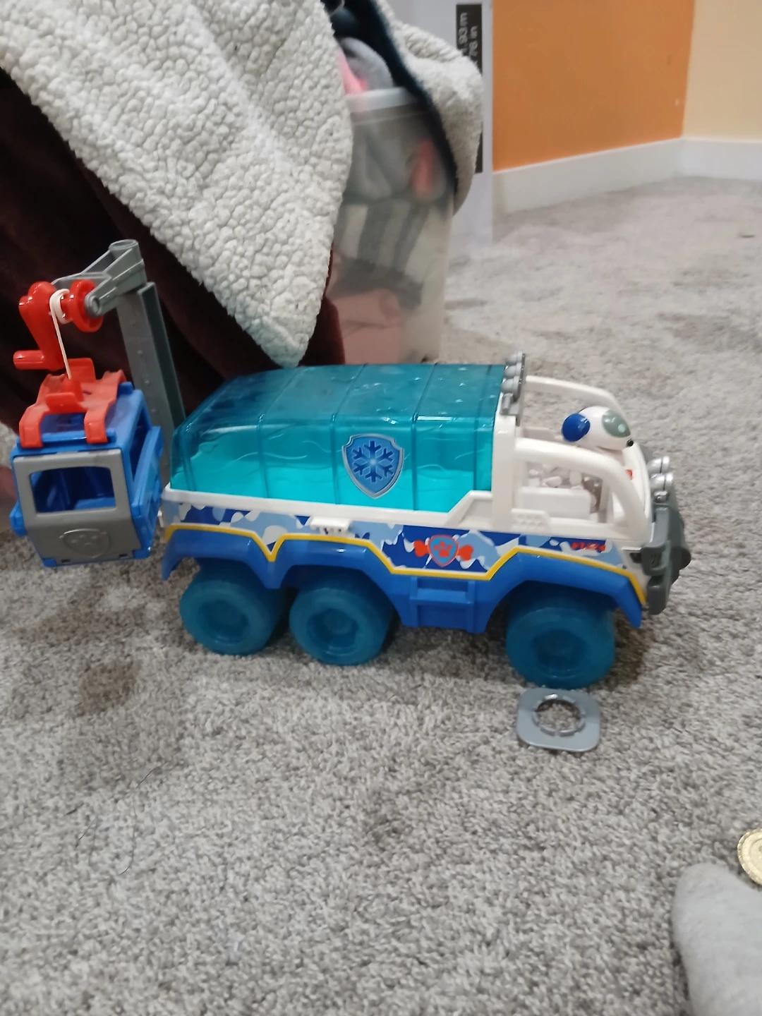 Paw Patrol Arctic Rescue Marshall Vehicle