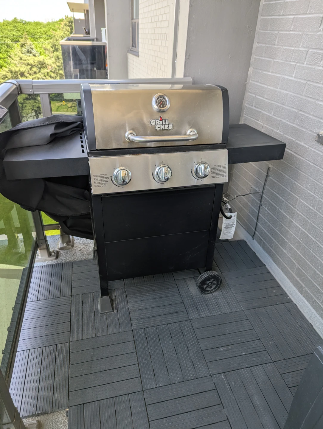 Grill Chef Propane BBQ with propane tank - photo 5