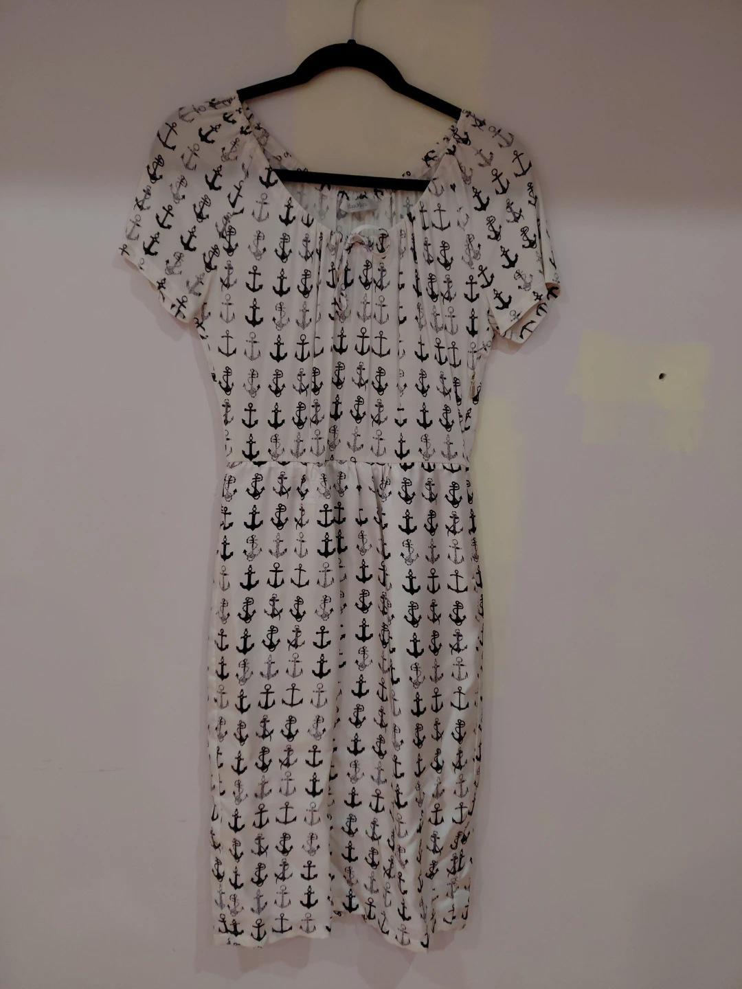Max Mara Dress with Anchor Print