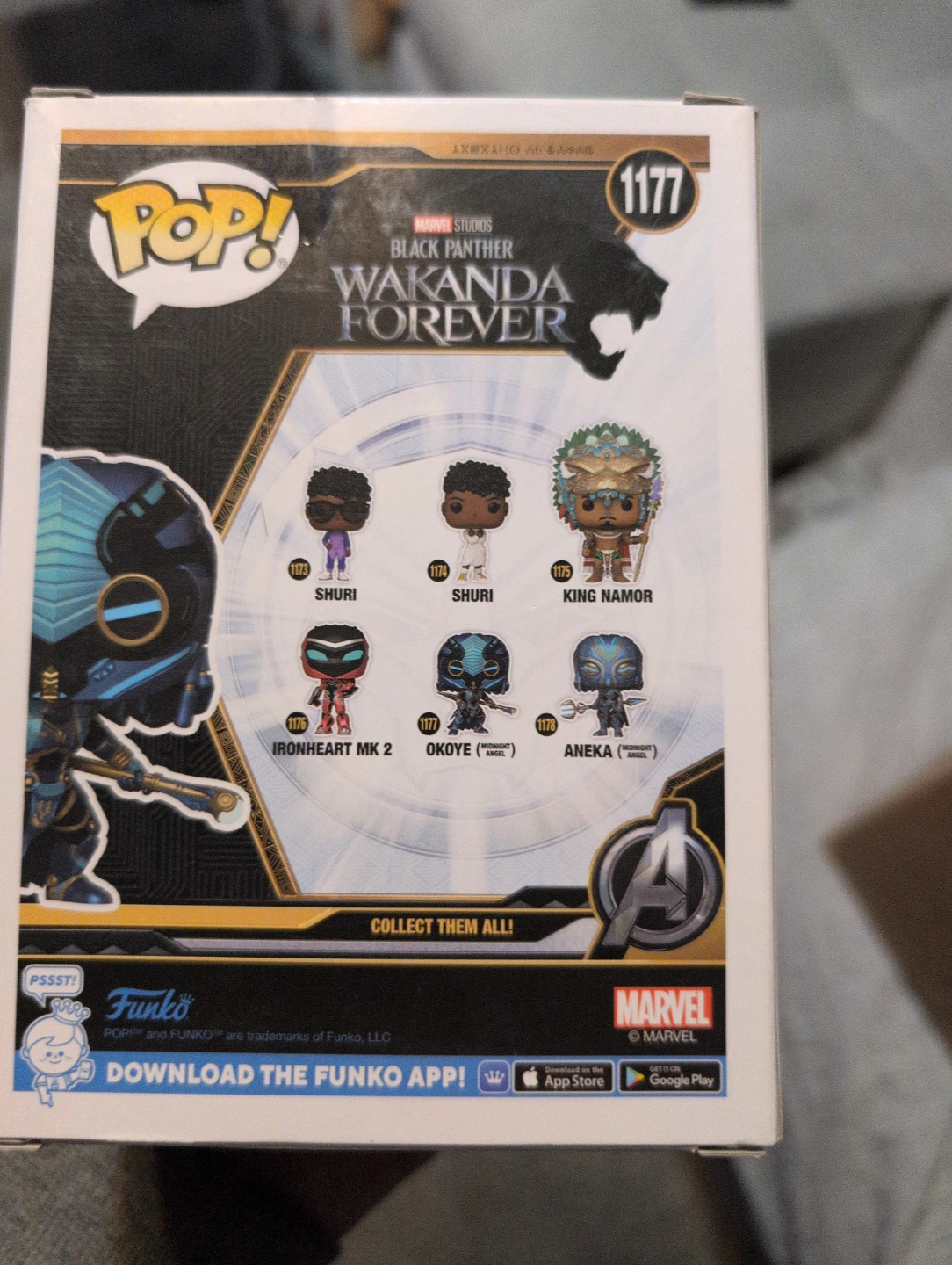 Funko Pop! Black Panther Wakanda Forever Okoye Midnight - photo 2