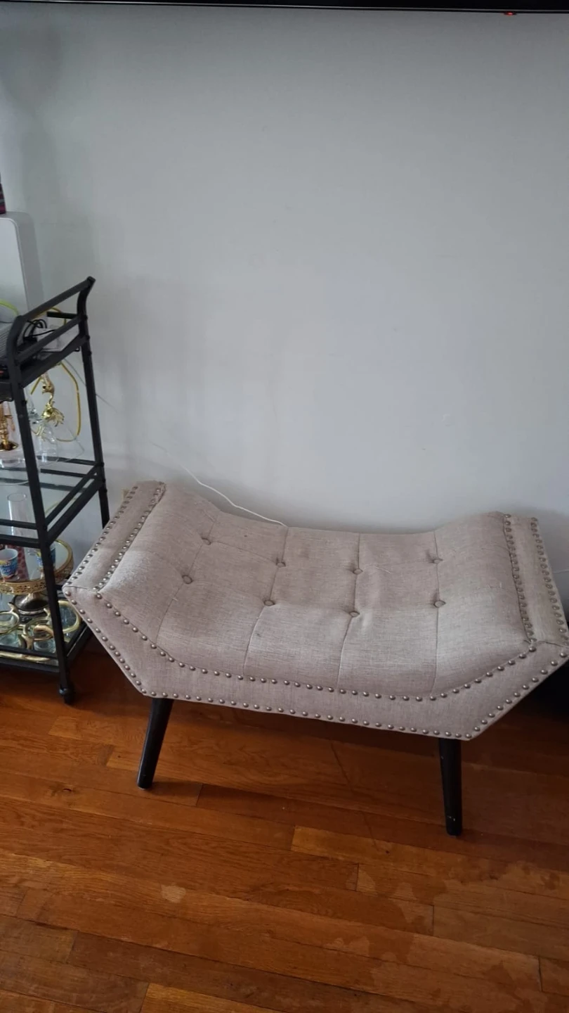 Tufted Upholstered Bench - photo 3