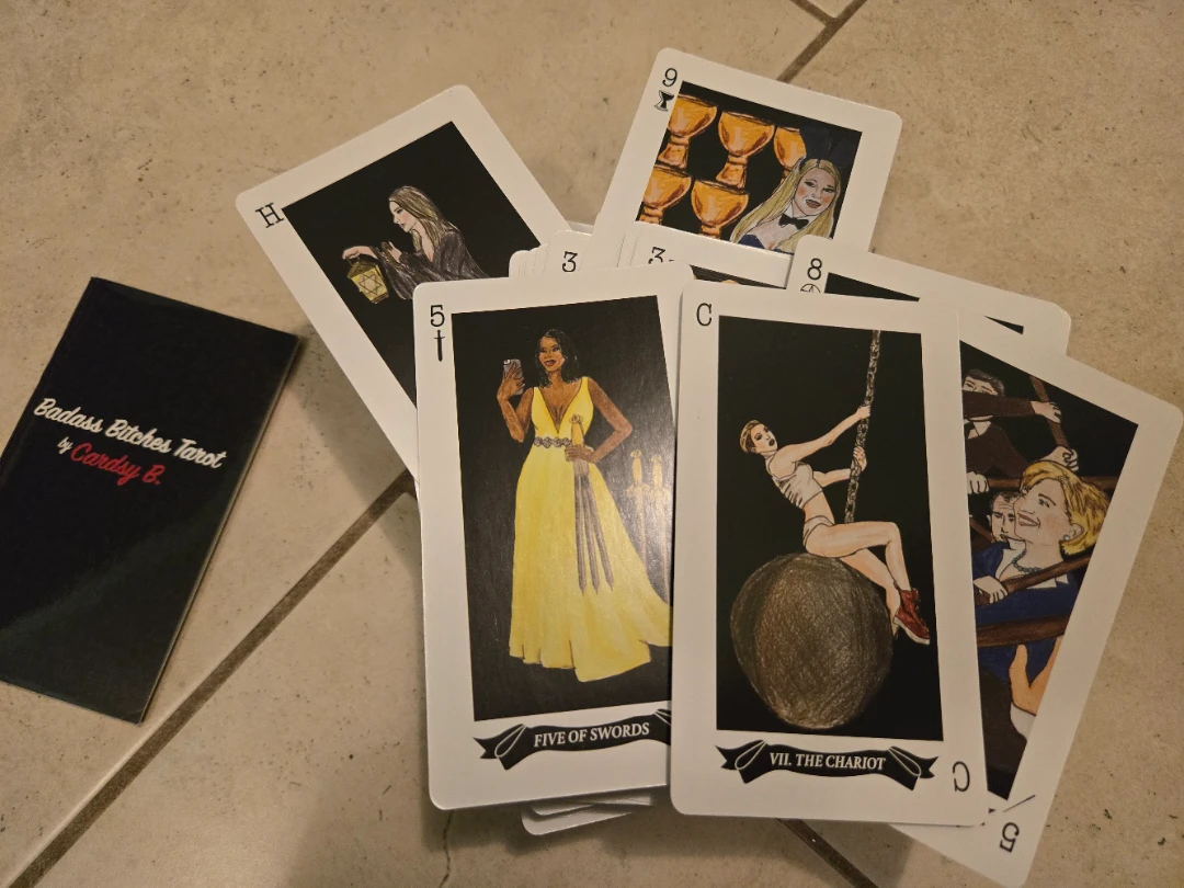 Badass Bitches Tarot Deck by Cardsy B.