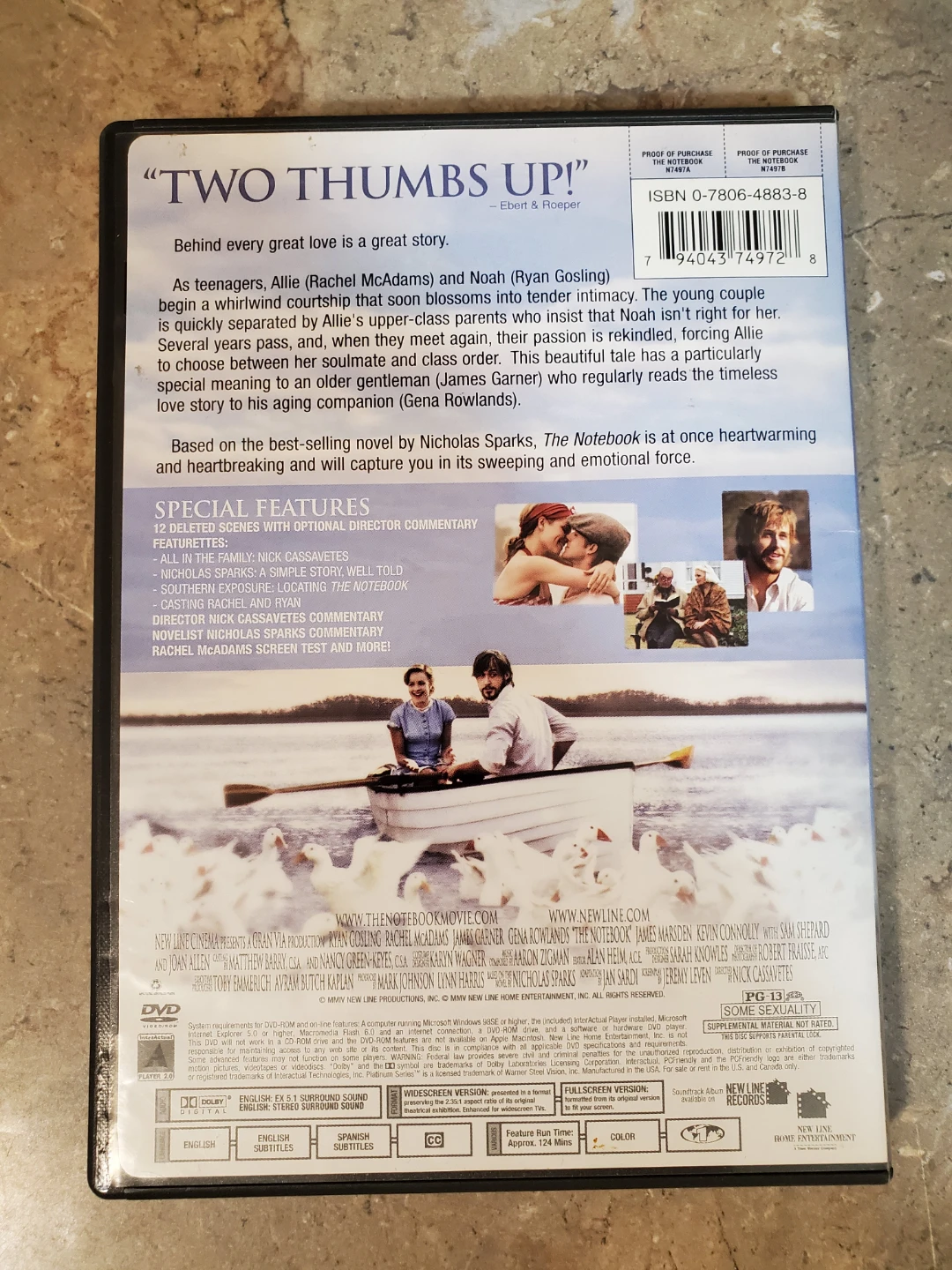 The Notebook DVD ⚽ - photo 2