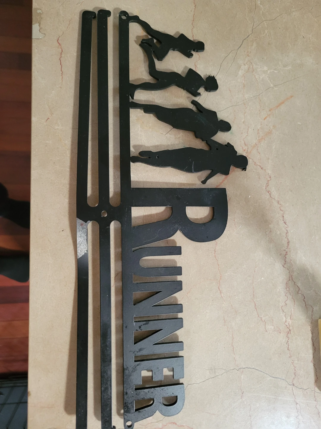 Runner Metal Wall Art