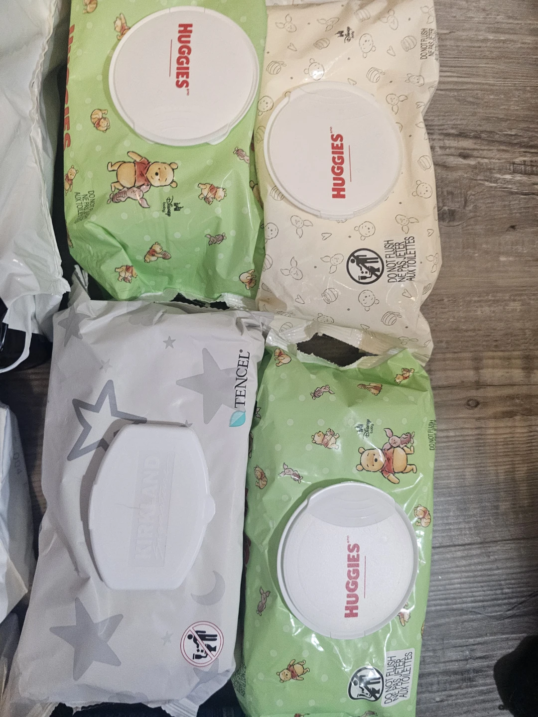 Womans large pull up underwear,  booster pads wipes n baby wipes - photo 2