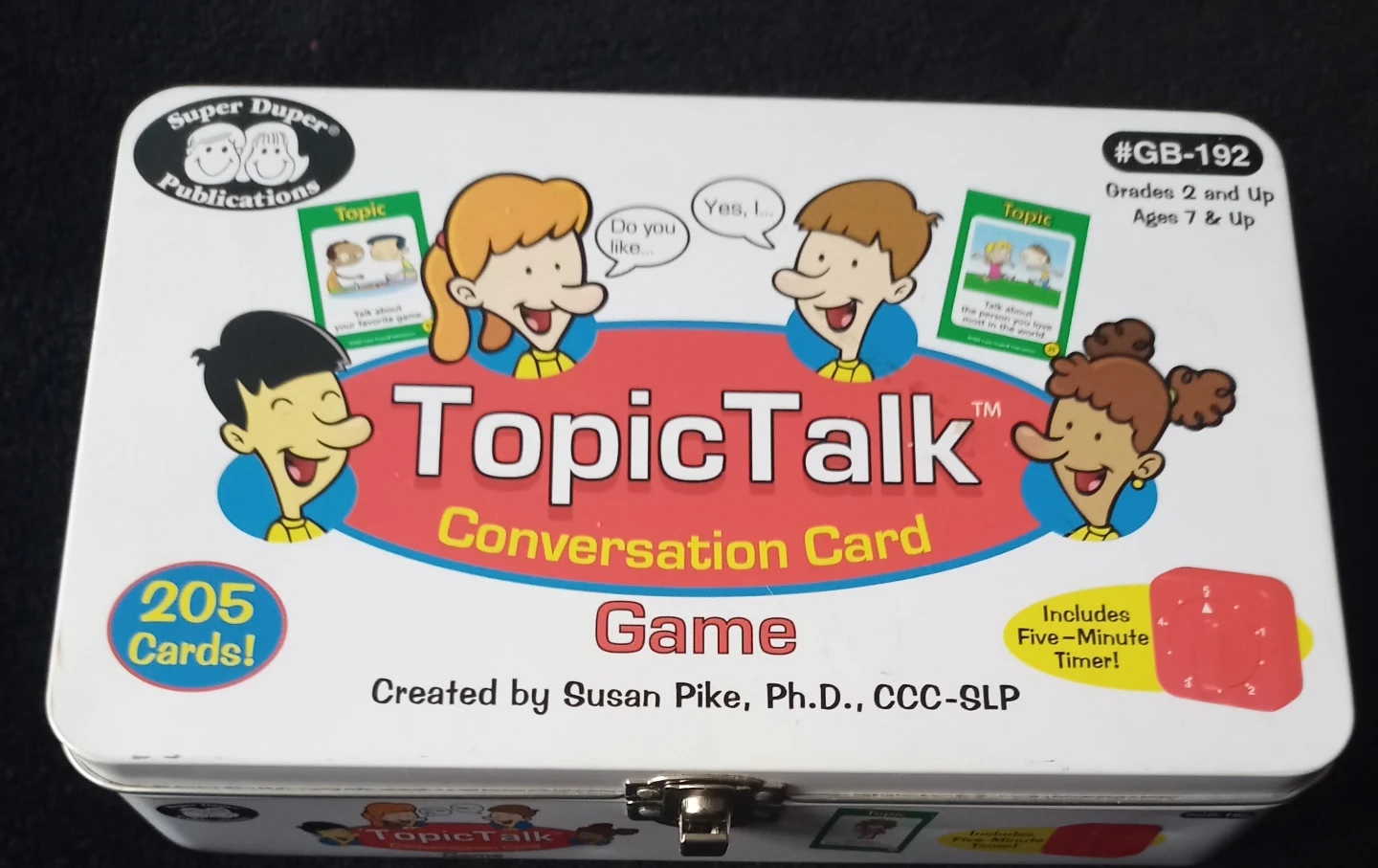 Super Duper Publications TopicTalk Conversation Card Game