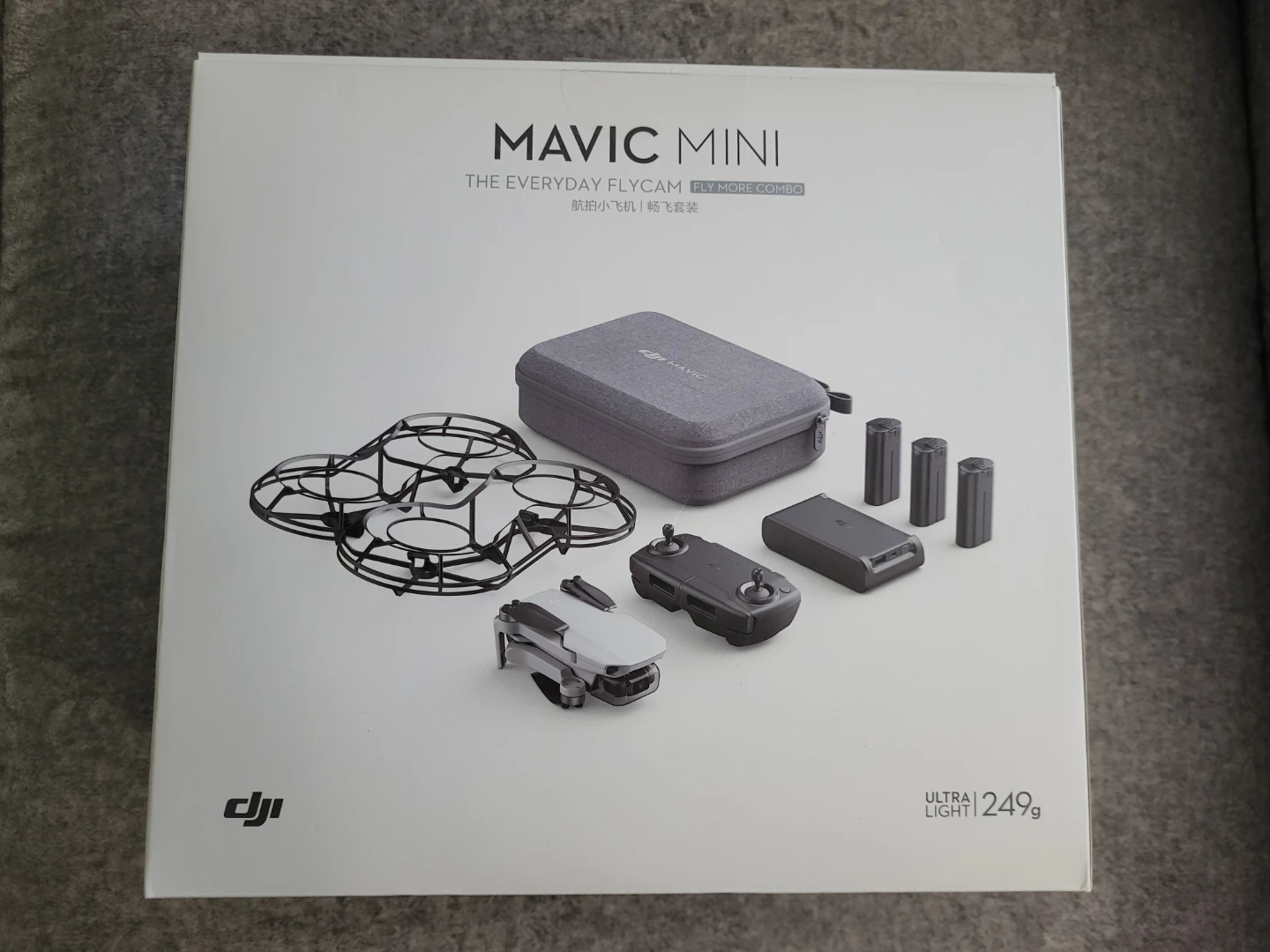 DJI Mavic Mini Fly More Combo Drone Box only