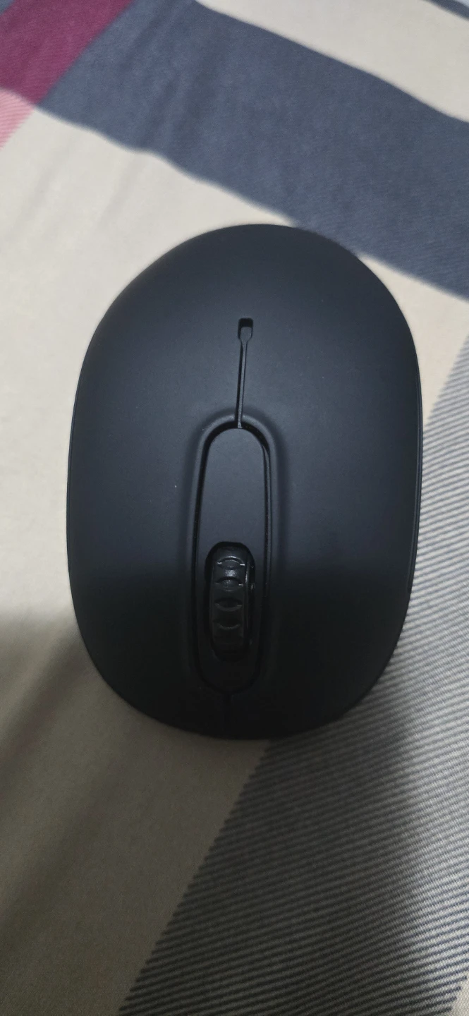 Black Wireless Computer Mouse