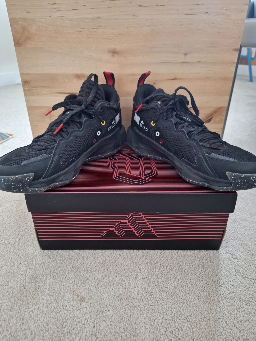 Adidas Dame 8 EXTPLY Basketball shoes 7.5 mens - photo 2