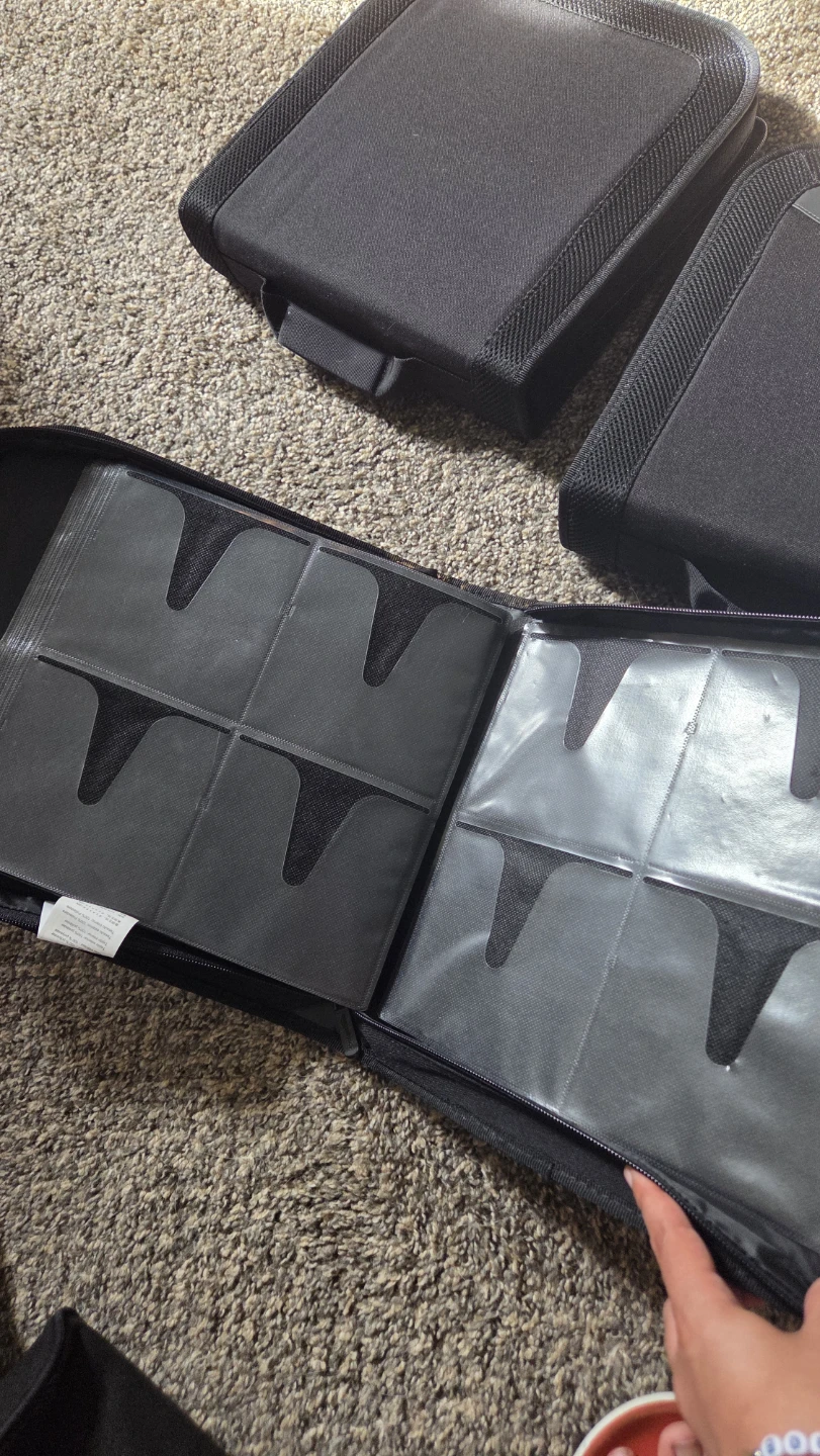 Black CD/DVD Storage Cases - Set of 4 - photo 2