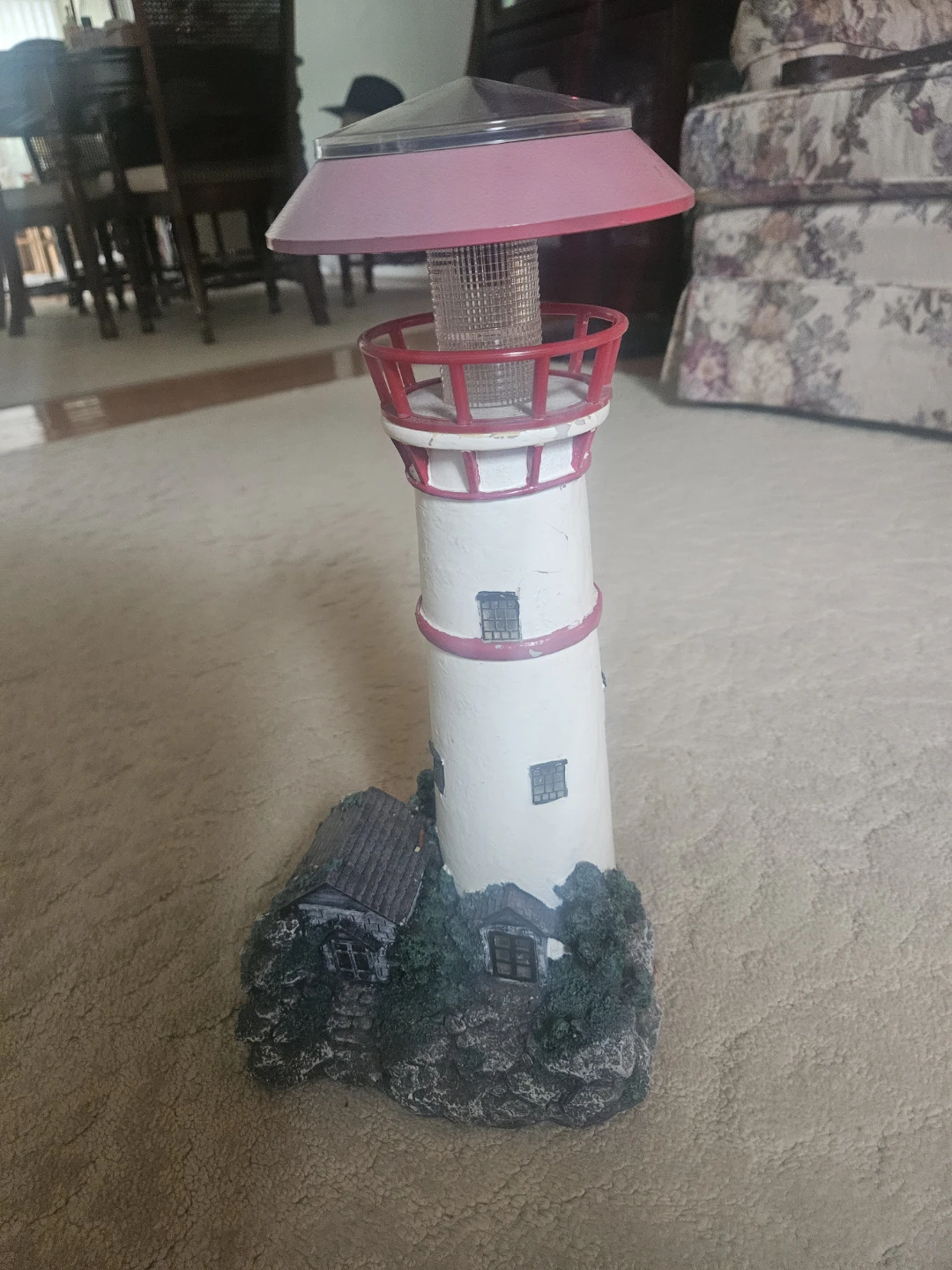 Solar Lighthouse Garden Light - photo 4
