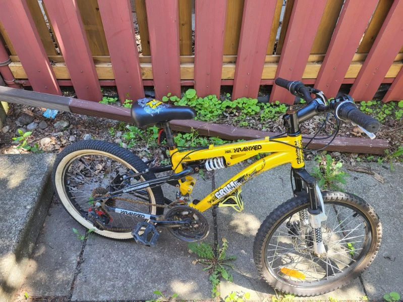 Yellow Kranked Kids Bike - photo 2