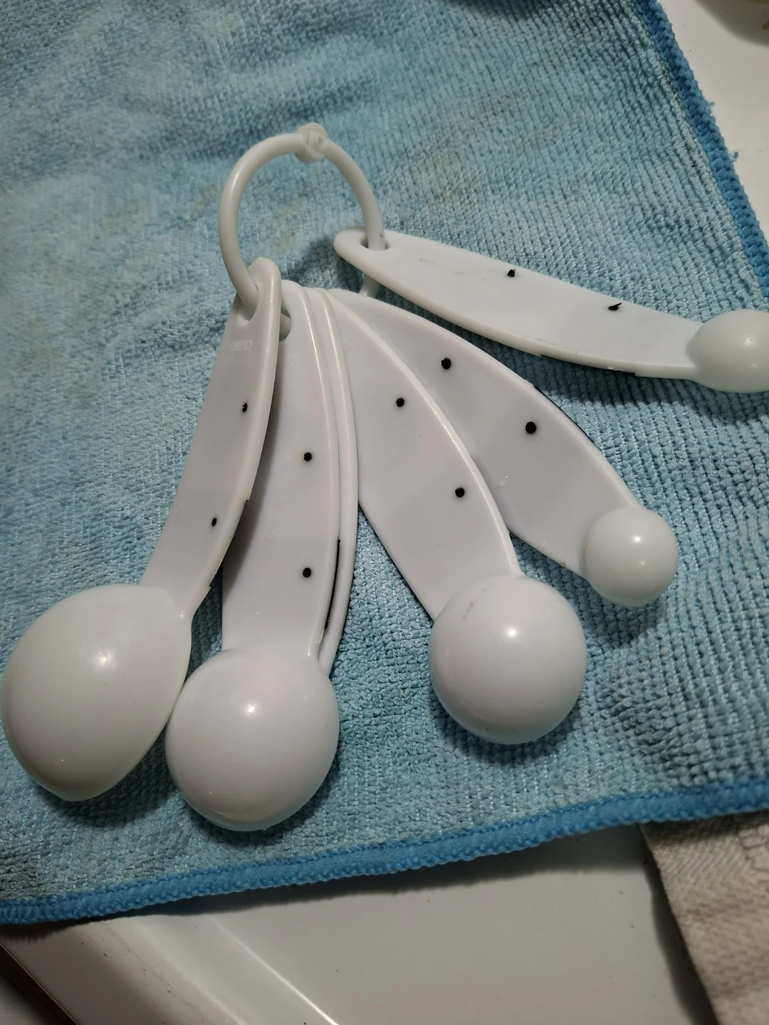 White Measuring Spoons Set - photo 5