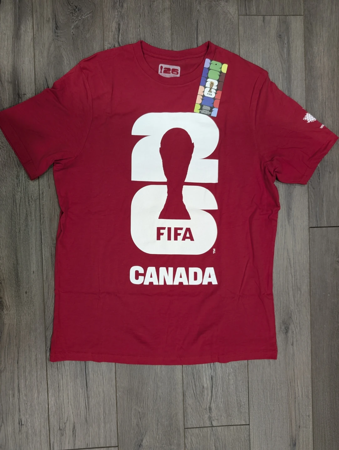 NWT - FIFA 2026 Canada T-Shirt Size L Unisex