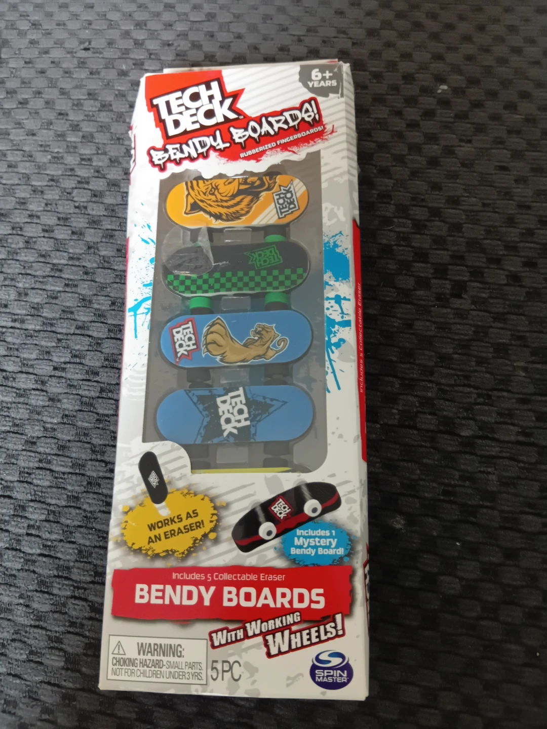 Tech Deck Bendy Boards 5 Collectible Erasers - photo 2
