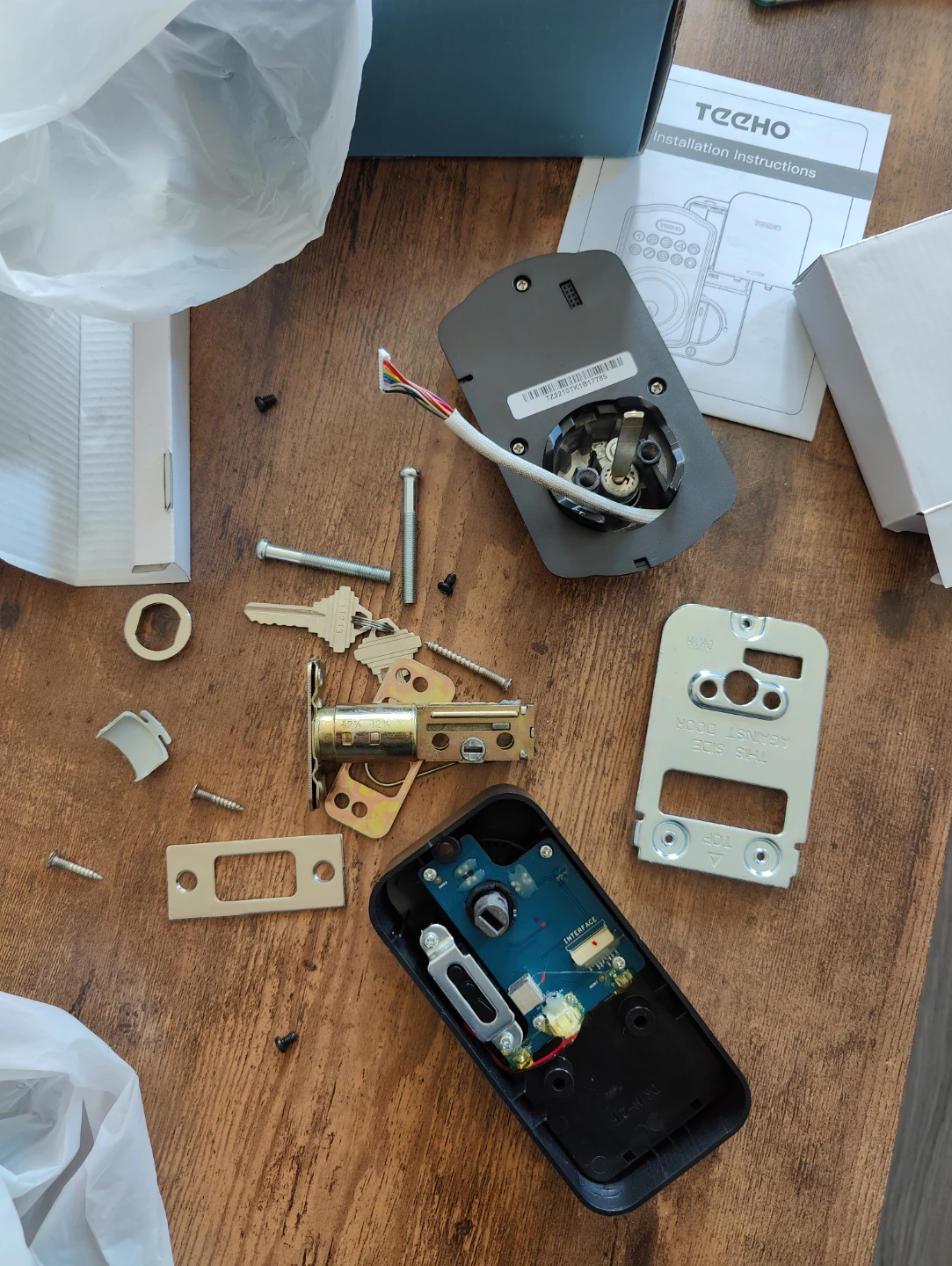 Techko TK001 Keypad Deadbolt Smart Lock - photo 3