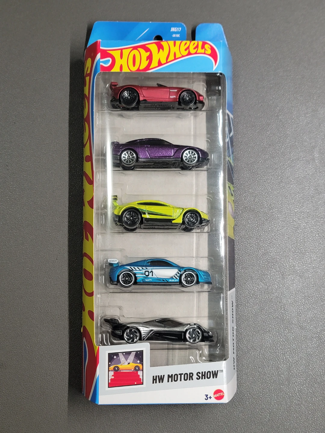 Hot Wheels HW Motor Show 5-Car Pack