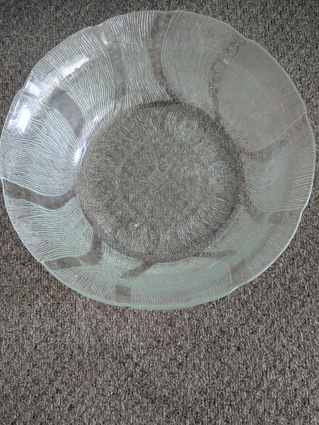 Glass Serving Bowl and Small Dishes Set - photo 3