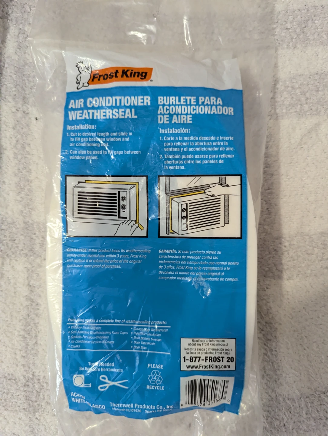 Frost King Air Conditioner Weathersel 40" Long White - photo 2