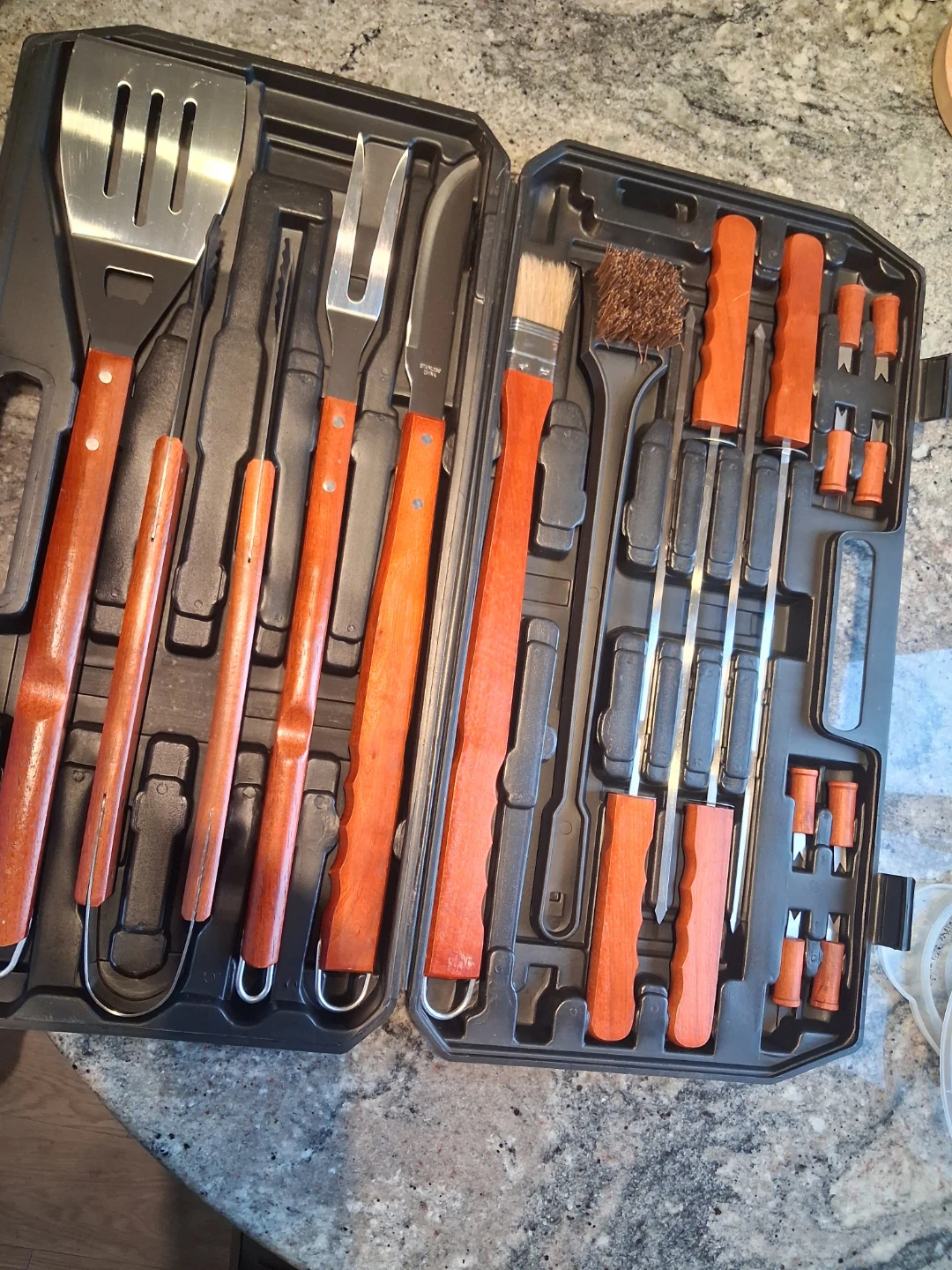 BBQ Grill Tool Set with Case - photo 2