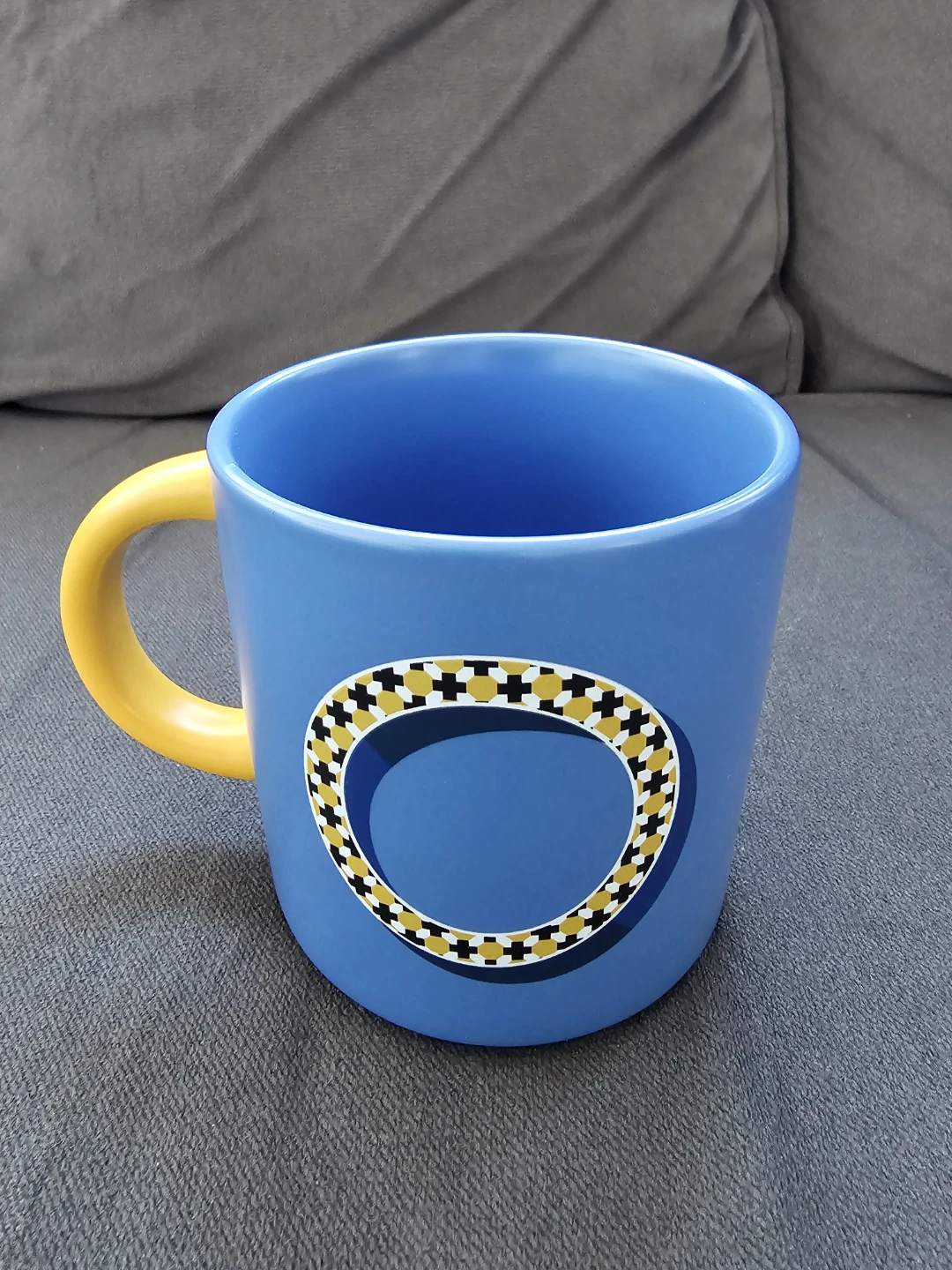 Indigo OUI Monogram "O" Mug ☕️ ⚽️ - photo 2