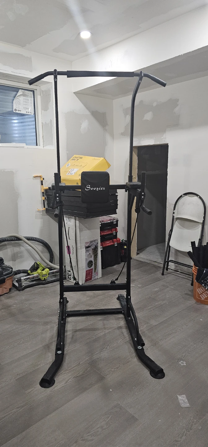 Soozier Power Tower Pull Up Station