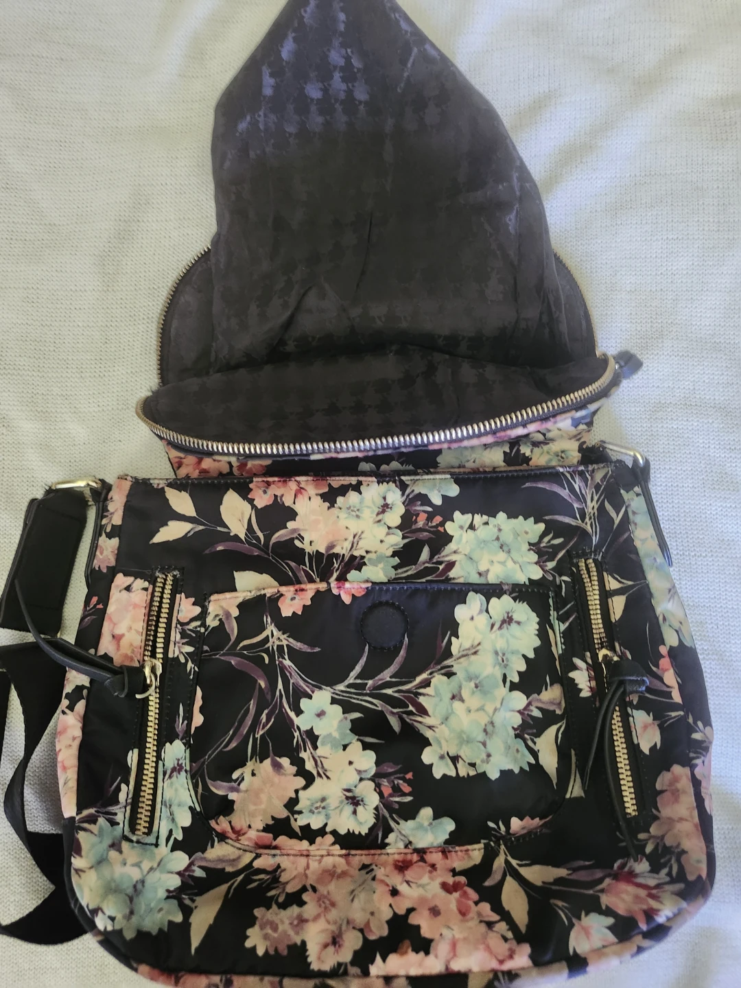 Karl Lagerfeld Floral Crossbody Bag purse - photo 3