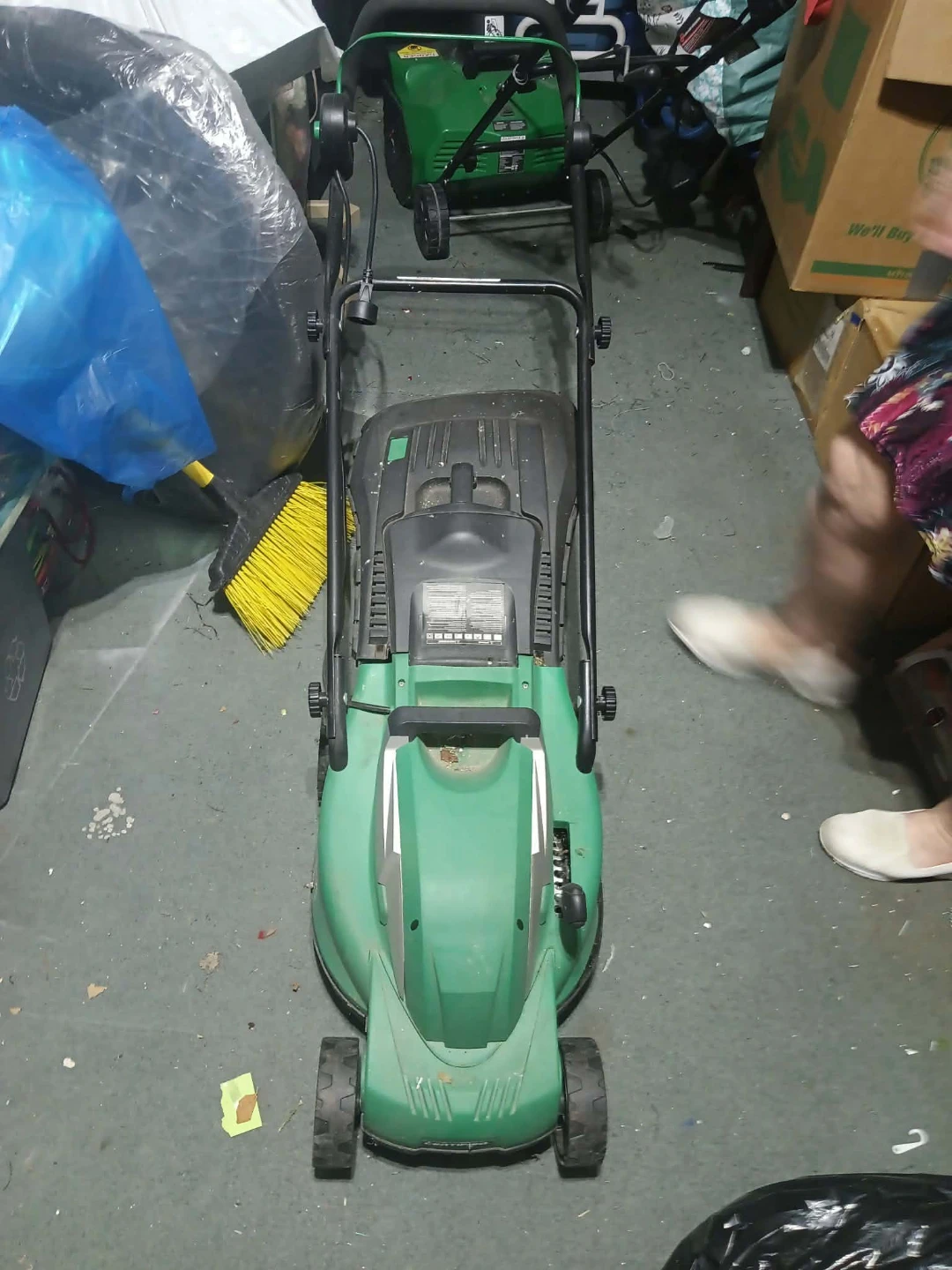 Green Electric Lawn Mower - photo 2