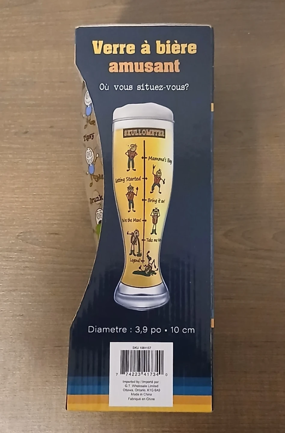 Novelty Beer Glass with Boozemeter - photo 4