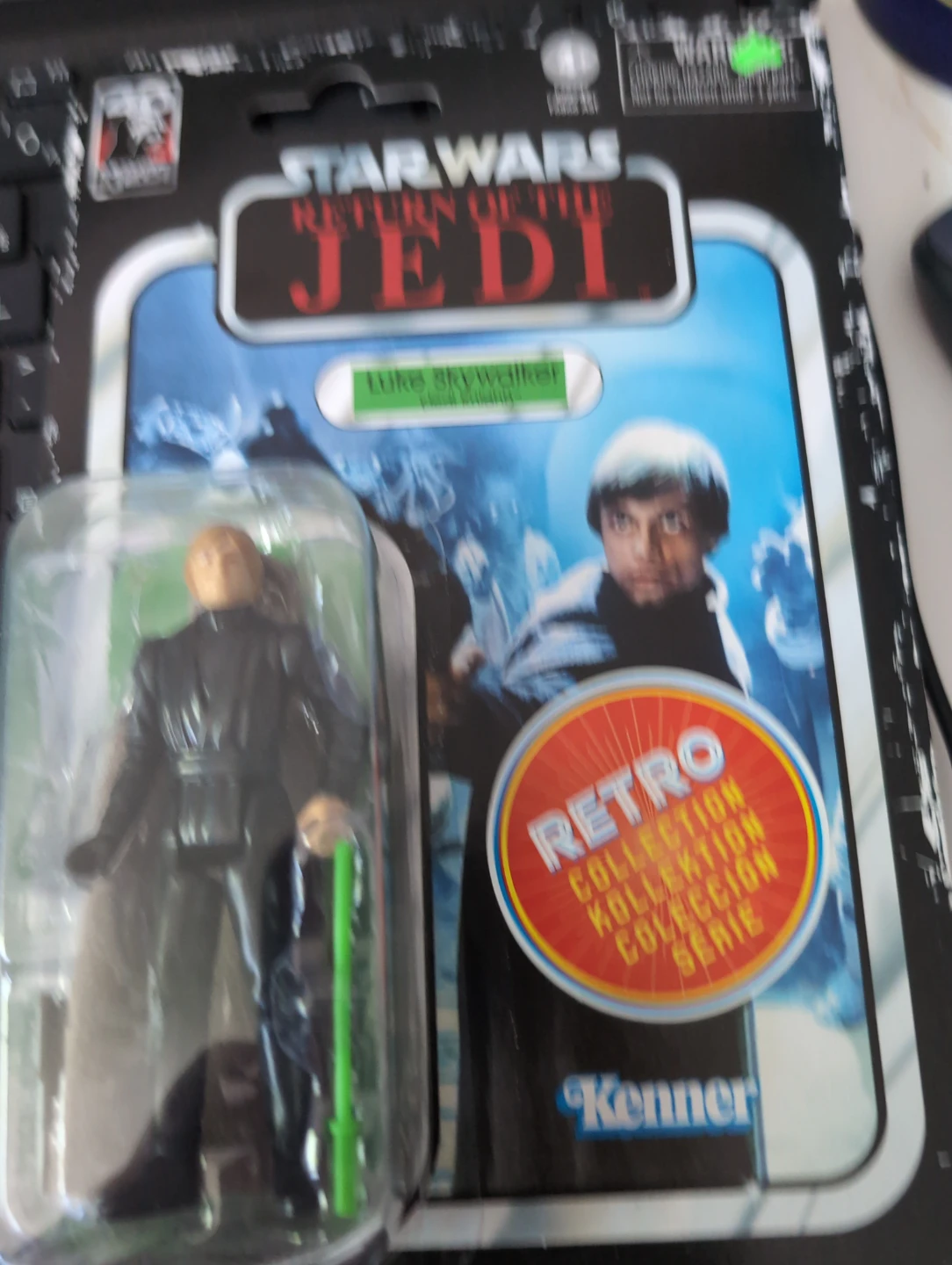 Star Wars Return of the Jedi Luke Skywalker Retro  Action Figure