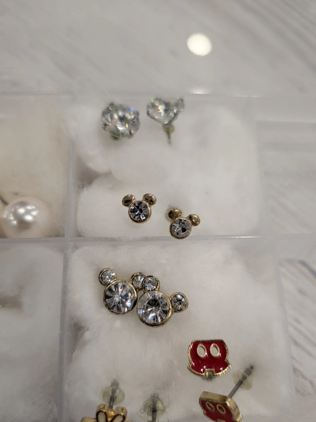 Disney & Pearl Stud Earrings - photo 2