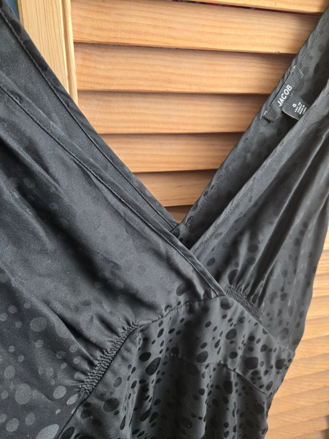 Little Black Silk Dress from Jacob (size XS) - photo 2