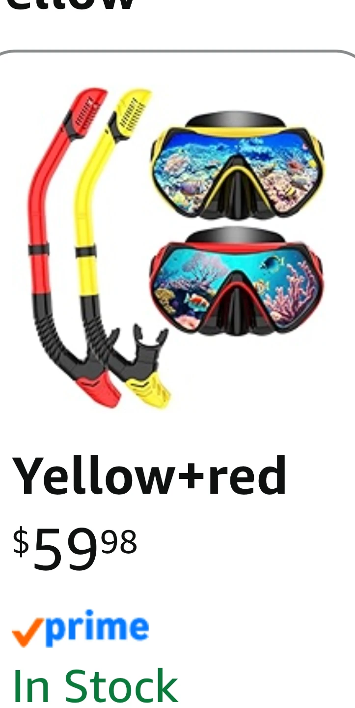 2 Solava Snorkel Setsfor Adults