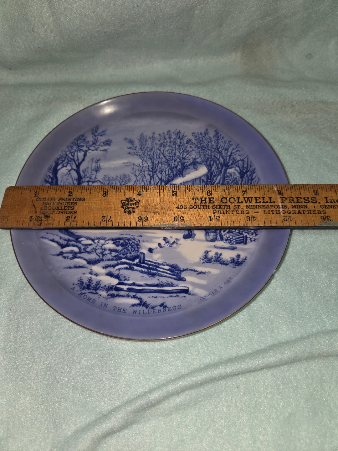 A Home in the Wilderness Decorative Plate - photo 5