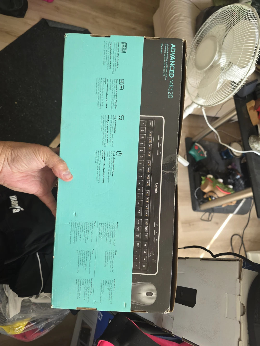 Logitech Advanced MK520 Wireless Keyboard and Mouse Combo - photo 2
