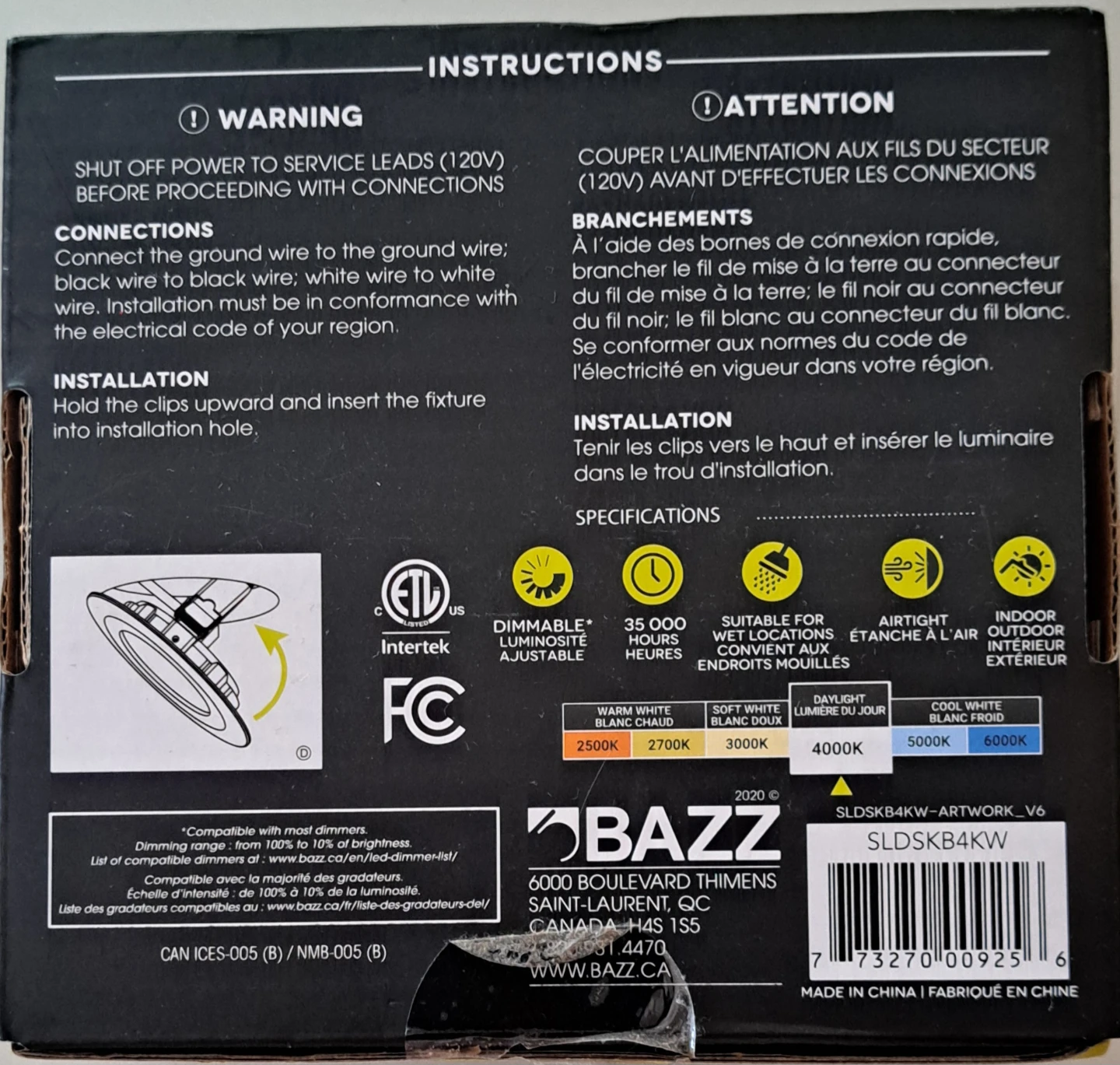 Bazz Disk4" Radiant LED Recessed Fixture - photo 2