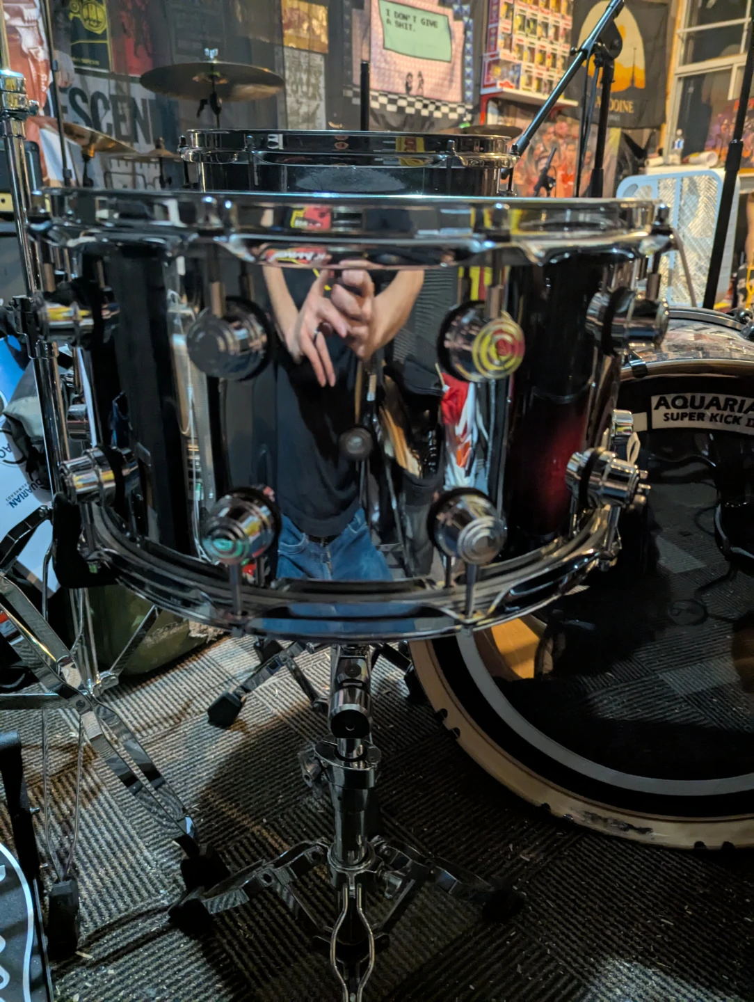 DW 14x8 Performance Chrome Over Steel Snare Drum - photo 2