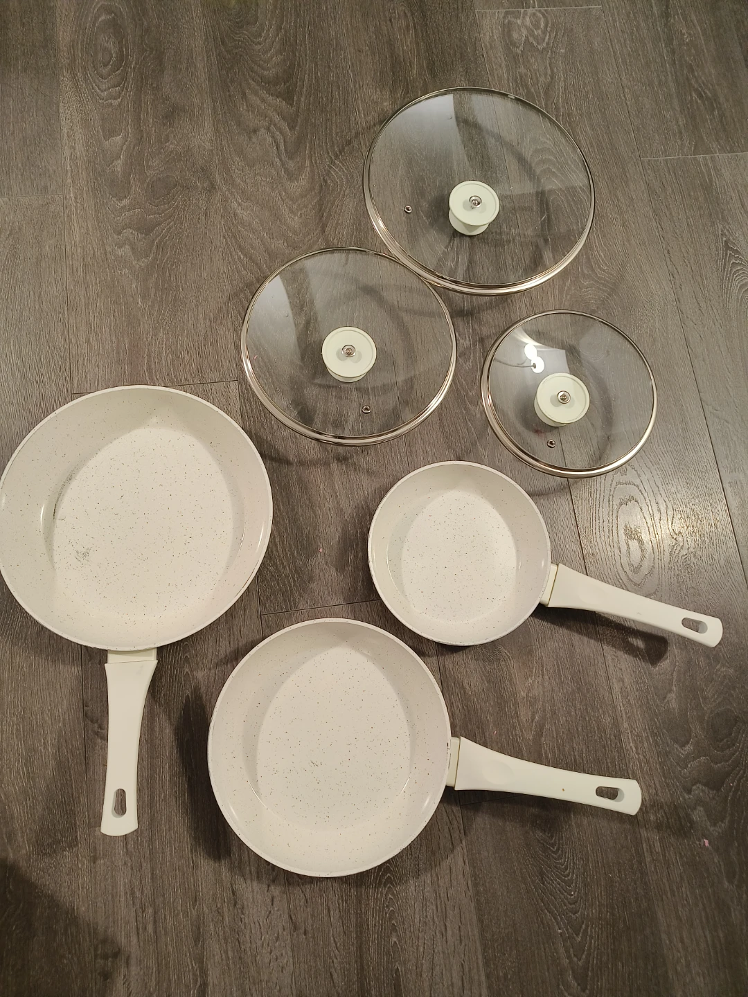Innerwell 3 Frying Pan Set with Lids - photo 2