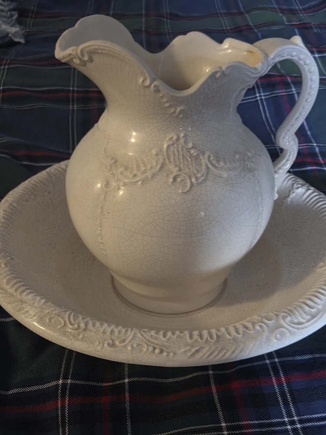 Vintage Pitcher and Bowl Set