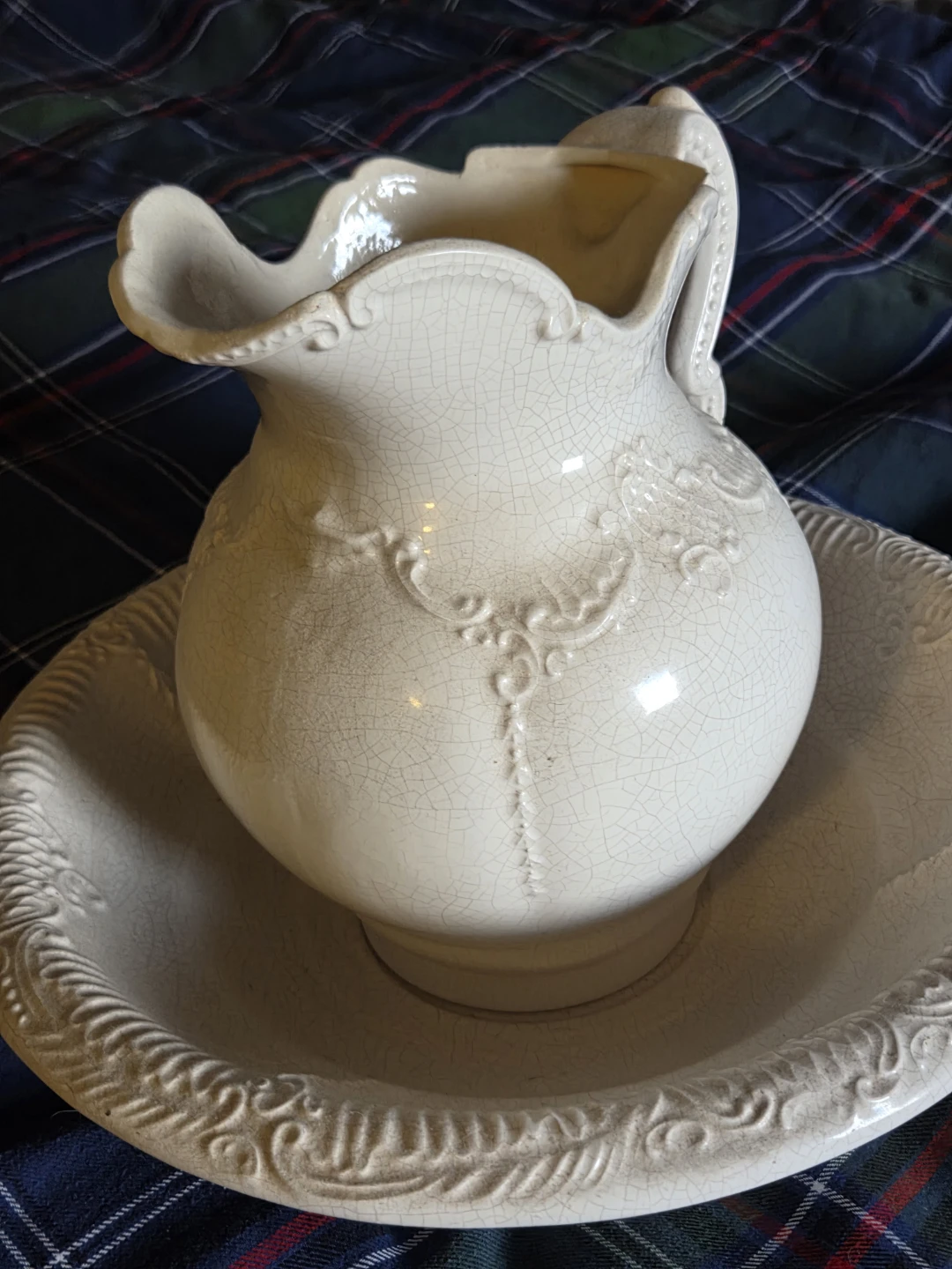 Vintage Pitcher and Bowl Set - photo 3