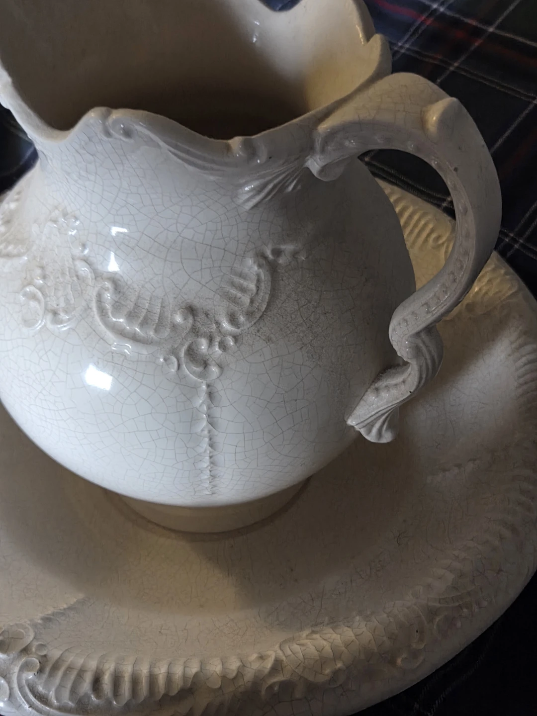 Vintage Pitcher and Bowl Set - photo 4