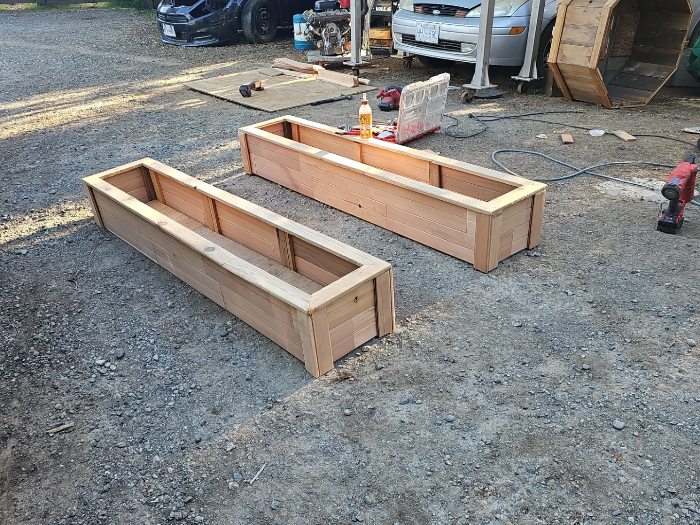 Custom cedar Planter Boxes - photo 2