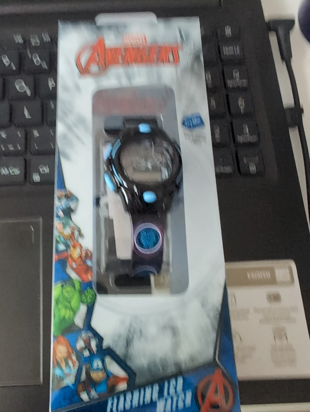 Marvel Avengers Flashing LCD Watch