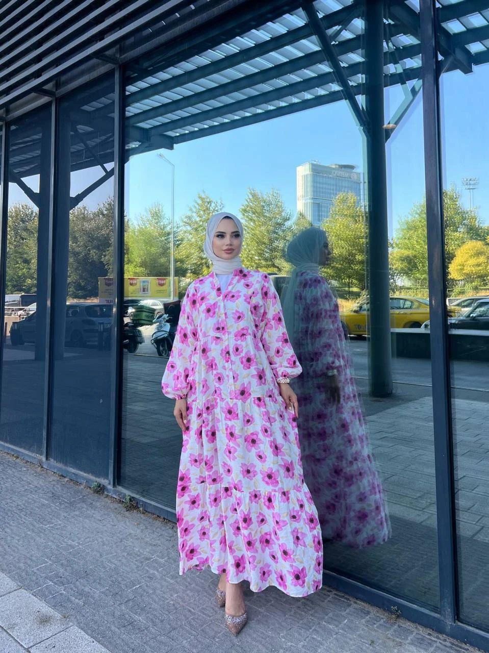 Women's Floral Maxi Dress