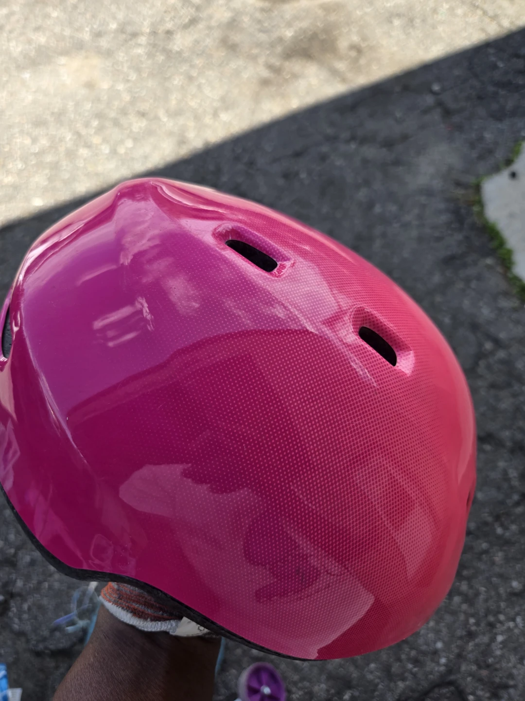Kids Pink Bicycle Helmet