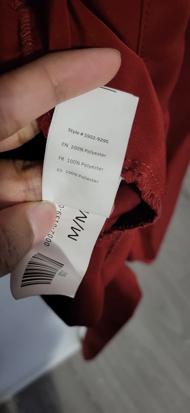 Red Cropped wrap long-sleeved shirt⚽ - photo 3