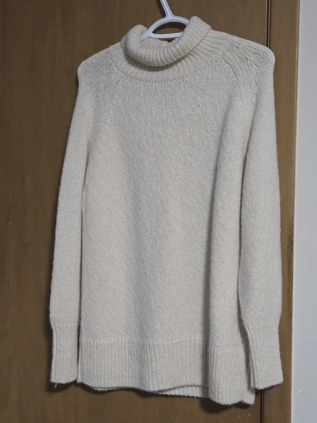 The Group Babaton Cream Turtleneck Sweater