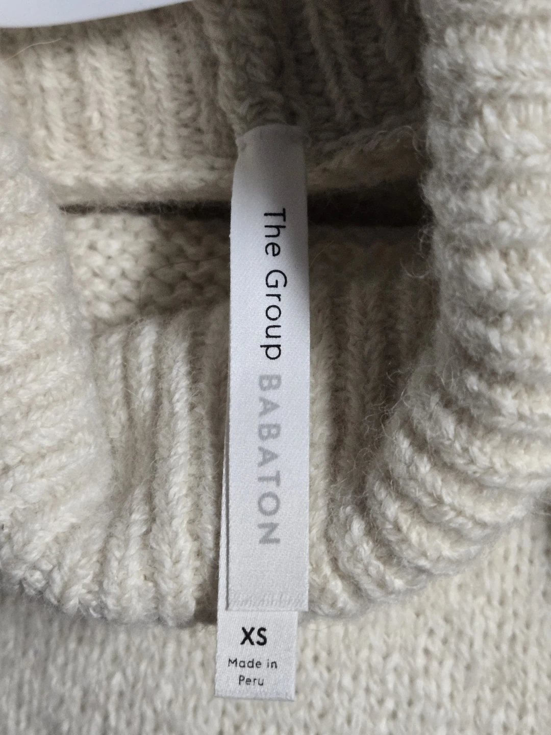 The Group Babaton Cream Turtleneck Sweater - photo 2